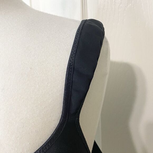 Ashley Stewart Butterfly Underwire Padded Bra Double Closure Size 42DDD Black - Picture 4 of 15